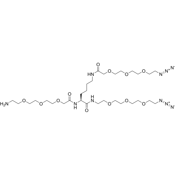 Amine-PEG3-Lys(PEG3-N3)-PEG3-N3 2244602-35-3